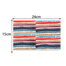 Broad Sided Hairpin Printing Boho Hairband Headgear Hip Hop Tiara Hair Hoop