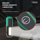 COB LED Foldable Flashlight Torch Portable Emergency Car Inspection Work Ligh