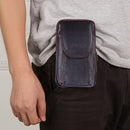 Male Pure Color Mobile Phone Holder Three-layer Jogging Sports Running Bags