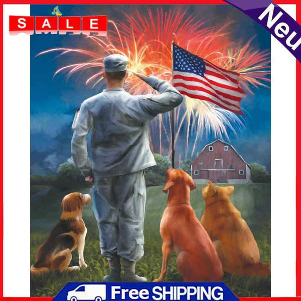 HandPainted Oil Paint Kill Time Picture Colouring Craft Veterans Health Banner