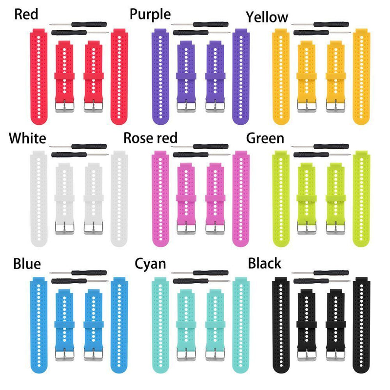 Wristbands Silicone Watch Band For Garmin Forerunner 220/230/235/620/630/735