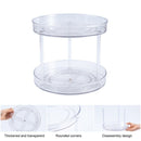 Rotating Kitchen Spice Storage Rack Bottle Shelf (Small Double Layers) Newly