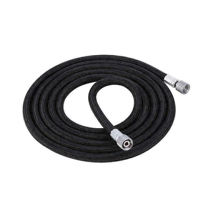 1/8 " BSP Trachea Black Nylon Braided Spray-Gun Airbrush Hose C3S6 G0M2 G9I2