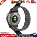 Nylon Loop Strap for Garmin Fenix 7S/6S/5S Watch Band (20mm Grey) Newly