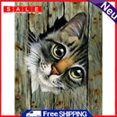 5D Diamond Painting Cat Full Round Drill DIY Animal Mosaic Picture Home Decor
