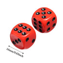 20PCs/set 16MM 6 Sided Board Game Gift Acrylic Dice Entertainment Dices