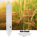 Plastic Transparent Rain Measurement Gauge Home Garden Water Meter Gauge Tool