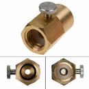 to CGA320 CO2 Adapter with Bleed Valve Cylinder Refill Adaptor For Sodastream