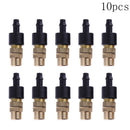 10pcs 4/7PVC Brass Sprinkler Well Head Irrigation Micro Spray Nozzle from