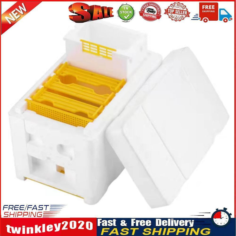 Beehive Pollination King Bees Hive Box Beekeeping Case Beekeeper Supplies Newly