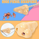 Creativity Nose Pencil Sharpener Funny Stationery School For Kids Gifts N6F2