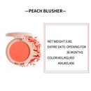 Breathable Face Mineral Pigment 6 Colors Blush Monochrome Blush Makeup Palette