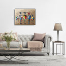 Painting By Numbers DIY Color Zebra Canvas Oil Picture Craft Home Wall Decor