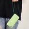 #A Colorful Blank Plain for Keys Camera Phone Silicone Neck Strap Hanging Rope