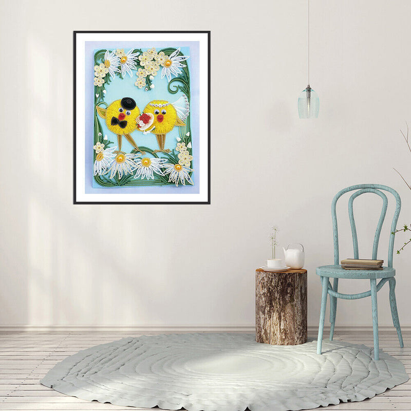 5D DIY Diamond Paper Painting Partial Drill Mosaic Home Picture (YXC0428)
