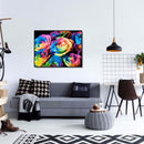 DIY Digital Oil Painting By Numbers Kits Colorful Art Flower Drawing Decorati