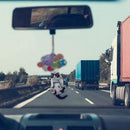 Room Colorful Balloon Cat Car Hanging Ornament Pendant Car Interior Flying Cat