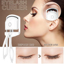 Heated Eyelash Curler Electric Lash Curler w/ Silicone Heating Pads Lasting`