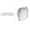60 X 60cm Square Honeycomb Grid for Studio Strobe Flash Light Umbrella Soft