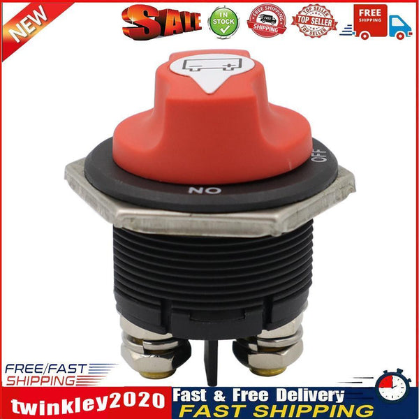 Auto DC Battery Disconnect Switch 200A 2 Position Battery Selector Switch Newly