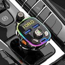 Car Bluetooth - MP3 Compatible Phone Charger Handsfree Music Play USB Accessories