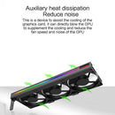 CPU Cooling Computer Cooler 5V 3Pin ARGB Fan Ventilador Heatsink Radiator Newly