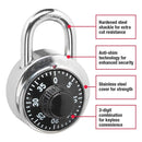 Password Turntable Lock - Mini Combination Password Directional Padlock Locker