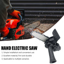 Electric Drill Converter into Electric Chainsaw Pruning Saw Bracket Adapter