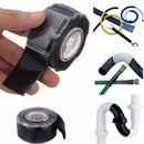Waterproof Silicone PerformanceRepair Tape Bonding Wire Film Tape (Black) Newly