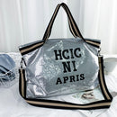 Sequin Crossbody Handbag Women Girls Letters Large Travel Shoulder Messenger Bag