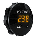 D3 Car Motorcycle DC 12-24V Digital Panel Voltmeter Voltage Meter (Orange) Newly