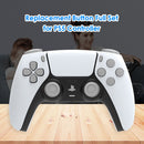 For DualSense Replacement Button Full Set for PS5 Controller Parts (White)
