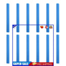 Trampoline Poles Cover - 40cm Trampoline Pole Padding Foam Sleeve 12 Pcs