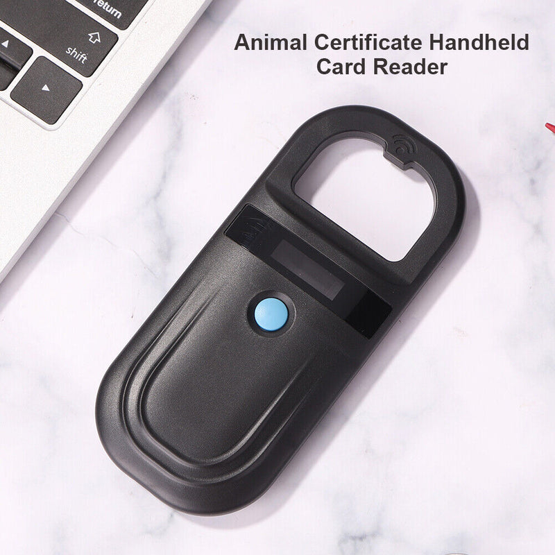Animal Pet ID Reader Chip Transponder USB Handheld Identification Card Scan