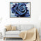 Blue Rose Diamond Painting Embroidery 5D DIY Cross Stitch Home Decor Gift Newly