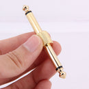 Guitar Effect Pedal Coupler Connectors Straight Convert Plug for Pedals Newly