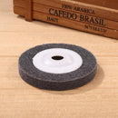 Nylon Fiber Polishing Wheel Non-woven Abrasive Metal Grinding Disc (Grey) Newly