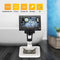 4.3inch LCD 1000X Desktop 8LED Digital MicroScope 2MP 720P Camera w/Stand Newly