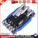 11in1 Bicycle Repairing Set Bike Repair Tool Kit Wrench Screwdriver blue Newly