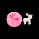 Aromatherapy Plaster Silicone Mold Christmas Deer Sugarcraft Tools Soap Dye