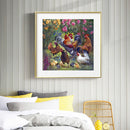 Garden Chickens 5D DIY Full Drill Diamond Painting Picture Rhinestone Mosaic Art