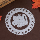 Snowvirtuos Romantic Kiss Metal Embossing Cutting Stamp Stencils DIY Scrapbo