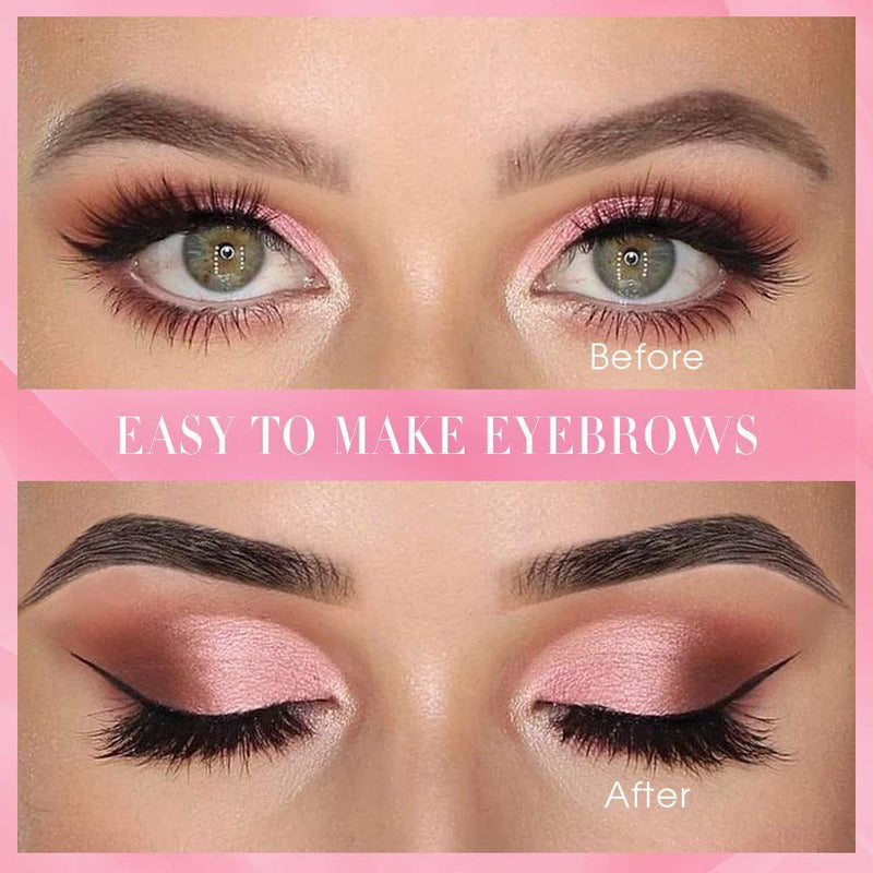 Eyebrow Shaper Kit Stencil Template Eyebrow Razor Easy to draw eyebrow