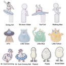 Literary Creativity Pagination Mark Funny Bookmark Book Clip Hollow Book Holder