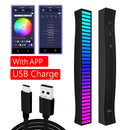 App Control Rhythm Light Bluetooth-Compatible Music Activated Lamp (Cable) Newly