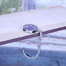 Portable Metal Foldable Bag Purse Hook Hanger Handbag Holder Butterfly(1)