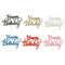 Kid Happy Birthday Cake Plugin Glitter Calligraphy hot Decor Home Bling G1A3