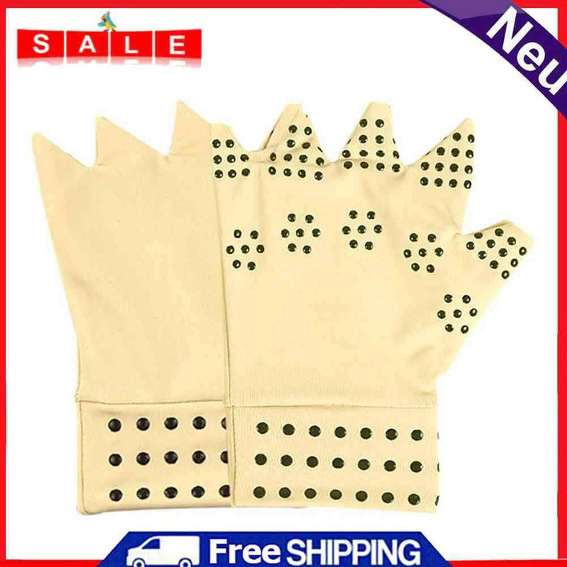 Compression Arthritis Gloves Fingerless Ache Pain Joint Relief Wrist Braces