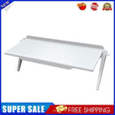 Adjustable Computer Monitor Stand TV Screen Top Storage Shelf (White S)
