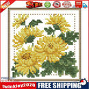 Partial Cross Stitch Kit November 14CT Counted DIY Needlework Decor (H433)